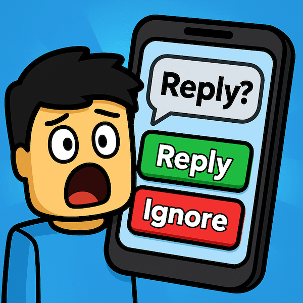 Hoda Camps game design for teaching kids how to respond to chat messages safely